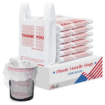 1,000-Ct 4 Gallon Thank You Trash Bags
