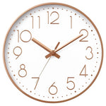 8" Silent Non-Ticking 3D Wall Clock