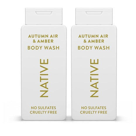 2-Pack Native Autumn Air & Amber Body Wash (18oz)