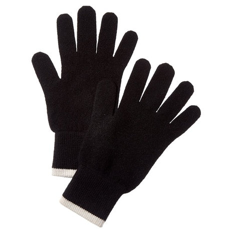 Brodie Tipped Cashmere Gloves