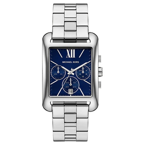 Michael Kors Men's Monroe Silver Tone Watch
