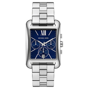 Michael Kors Men's Monroe Silver Tone Watch