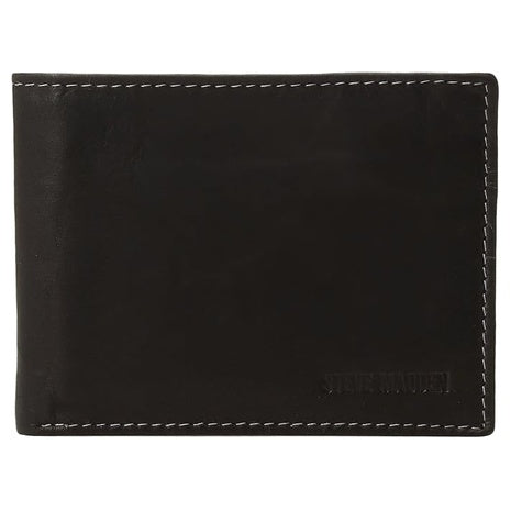 Steve Madden Men's Slim Leather Wallet