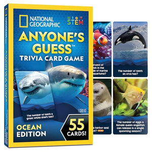 National Geographic Ocean Animals Trivia Card Game
