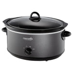 7-Qt Crock-Pot 1500W Stainless Steel Manual Slow Cooker