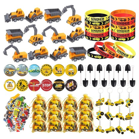 122-Piece Construction Party Favors