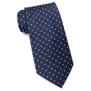 Polka Dot Silk Tie