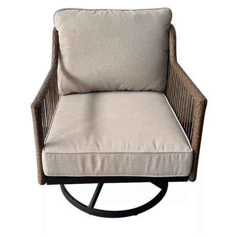 Sonoma Goods For Life Benton Wicker Outdoor Swivel Chair