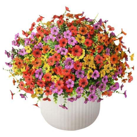 ZFProcess Artificial Flowers Faux Plants Outdoor Fake Flowers Spring Decor