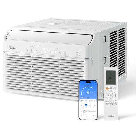 12,000 BTU Midea Inverter Window Air Conditioner with Heat