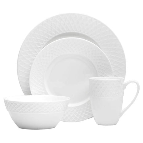 Mikasa Trellis 16 Piece Bone China Dinnerware Set