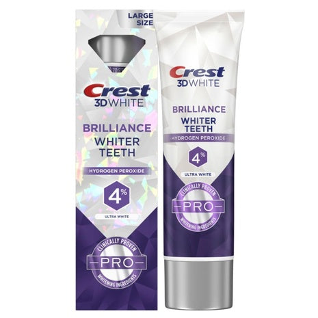3.8oz Crest 3D White Brilliance Pro Ultra White Teeth Whitening Toothpaste