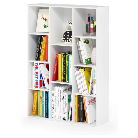 Furinno 11-Cube Reversible Bookshelf