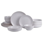 Stone Lain Lauren Modern Stoneware 16-Piece Round Dinnerware Set
