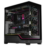 Dual USB3.0/Type C Tempered Glass ATX Gaming Computer Case