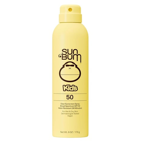 2-Pack Sun Bum Kids SPF 50 Sunscreen Clear Body Spray