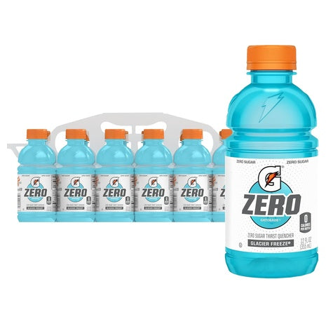 12 Bottles Gatorade Zero Sugar Zero Sugar