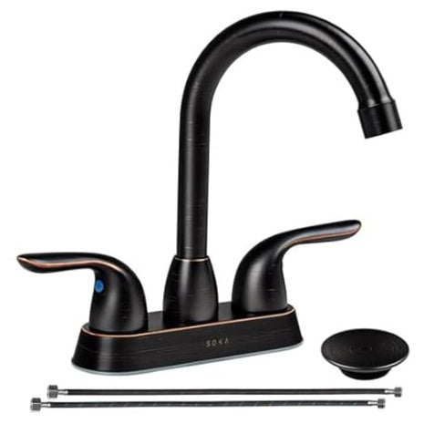 Stainless Steel Bathroom Sink Faucets With Pop Up Drain Stopper