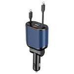 4 in 1 Retractable Car Charger