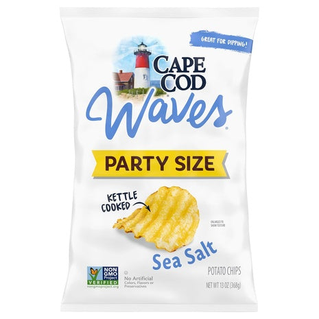 Cape Cod Wavy Sea Salt Potato Chips (13 oz)