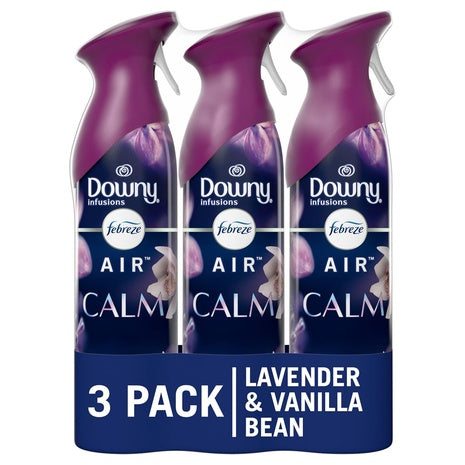 3-Pack Febreze Downy Air Mist Spray