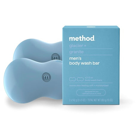 2 Method Men's Glacier Granite Bar Soap