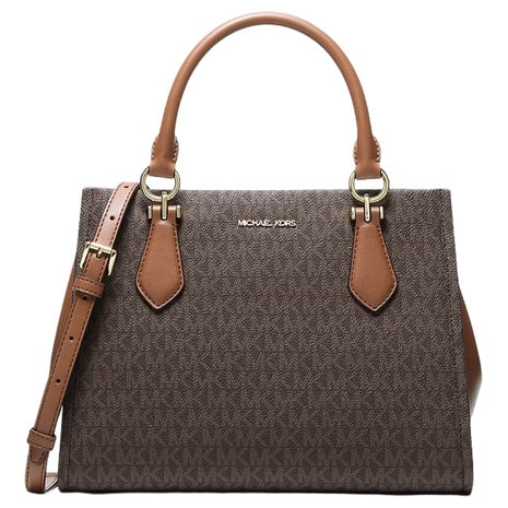 Marilyn Medium Signature Logo Convertible Satchel (2 Colors)