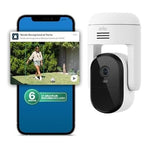 Arlo Essential Pan Tilt 2K Wired Outdoor Security Camera