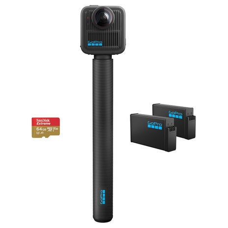 GoPro MAX2 True 8K 360 Video Action Camera Bundle