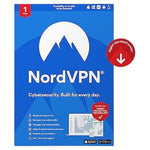 1-Year NordVPN VPN & Cybersecurity Software Subscription (10 Devices)