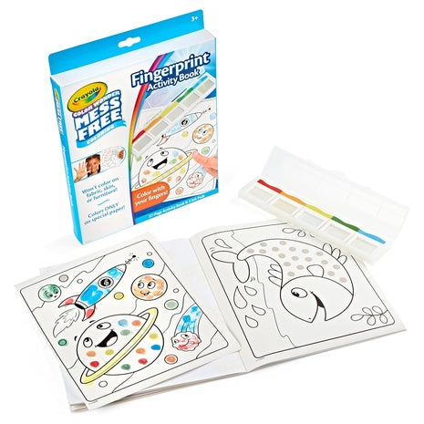 Crayola Color Wonder Mess Free Fingerprint Activity Book