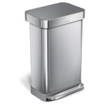 Simplehuman 45L Step-On Kitchen Trash Can