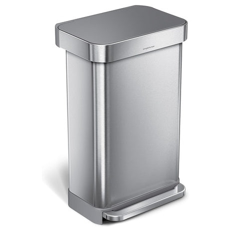 Simplehuman 45L Step-On Kitchen Trash Can