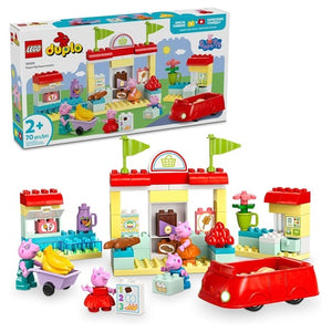 LEGO DUPLO Peppa Pig Supermarket Building Toy