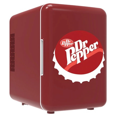 Dr. Pepper 6-Can Portable Mini Fridge