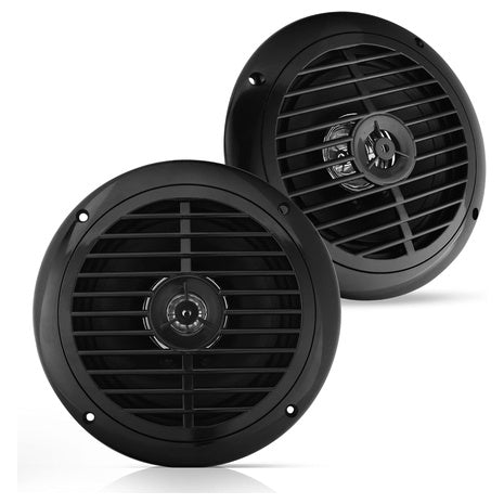 Pyle 6.5'' 2 Way Waterproof And Weather Resistant Dual Marine Speakers