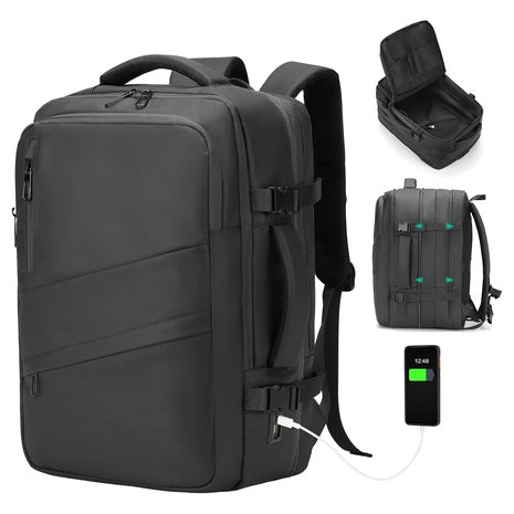 SUIKIHUM 40L-50L Extra Large 18" Laptop Backpack