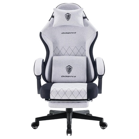 Dowinx Fabric Gaming Chair With Pocket Spring Cushion (Various)