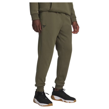 Under Armour Project Rock Rival Fleece Men's Joggers (Size SM)