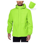 Coofandy Men's Windbreaker Rain Jacket With Hood