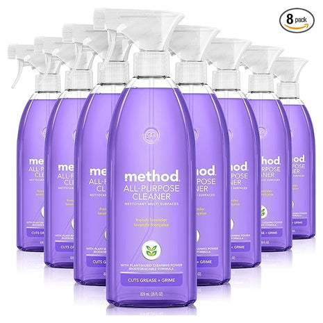 8 Bottles Method All-Purpose Lavender Cleaner Spray