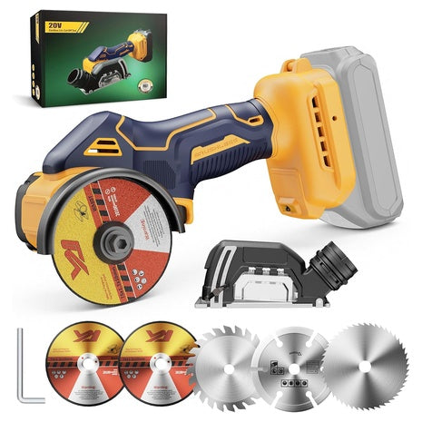 Dewalt 20V 3" Cordless Cut Off Tool Kit (7 Blades)