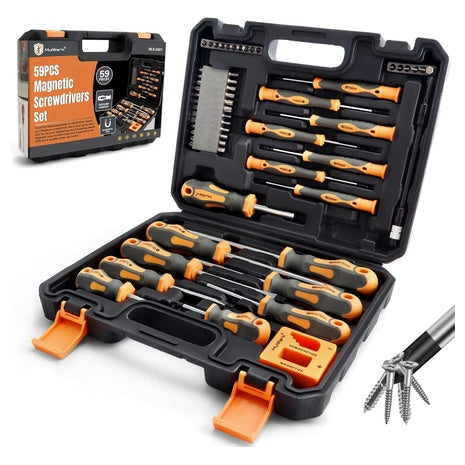 59-Piece Magnetic Screwdriver Set