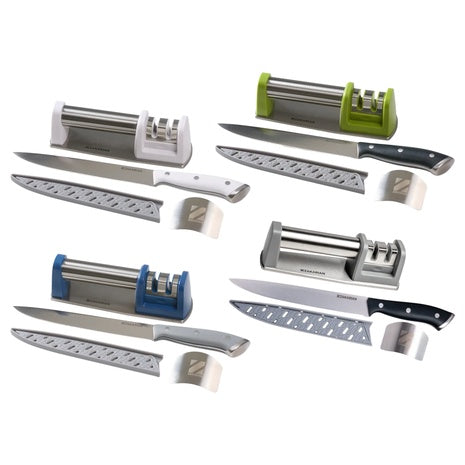 8" Slicing Knife with Precision Knife Sharpener