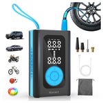 Portable Tire Inflator with Pressure Gauge