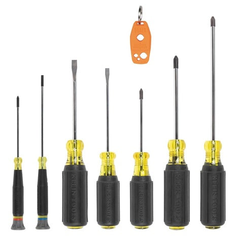 8-Piece Klein Tools All-Purpose Screwdriver Set (85808)