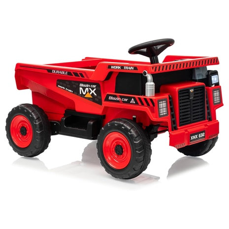 Garvee Kids 12V Ride On Dump Truck With Remote Control