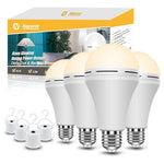 4-Pack Emergency 1,200mAh Rechargeable Light Bulbs w/ Battery Backup