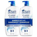 2 Big Bottles Head & Shoulders Shampoo With Pump
