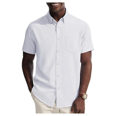 PJ Paul Jones Men’s Short Sleeve Dress Shirts (5 Colors)